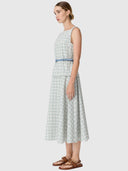 Parterre Belt Dress - Parterre Jacquard