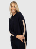 Peyton Hoodie - Indigo Latte