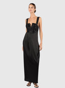 Preen Dress - Obsidian Sable Pearl