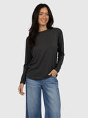 Prophecy Long Sleeve Tee - Charcoal