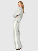 Renzi Stripe Sweatpants - Grey