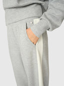 Renzi Stripe Sweatpants - Grey