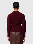 Ribbed Blend Knit Top - Roselle Merino Wool