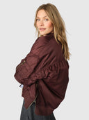 Ruby Bomber Jacket - Fudge