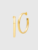 Avalon Hoop Earrings – 18ct Gold Vermeil