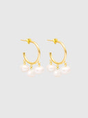 Lulu Hoops – Freshwater Pearls