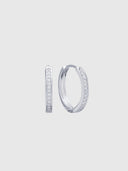 Indy Hoop Earrings – Stirling Silver