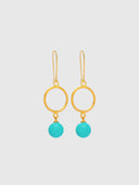 Selma Earrings - Turquoise