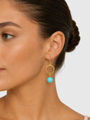 Selma Earrings - Turquoise