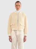 Selene Cameron Bomber Jacket – Cream