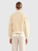 Selene Cameron Bomber Jacket – Cream