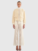 Selene Cameron Bomber Jacket – Cream