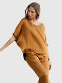 Allure Top - Rust