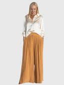 Bijou Pant - Caramel Crepe