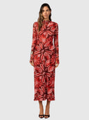 Svelte Form - Porta Rosa Printed Mesh