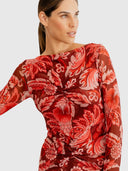 Svelte Form - Porta Rosa Printed Mesh