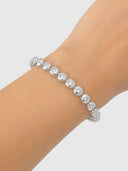 Morgana Tennis Bracelet – Silver