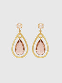 Aurielle Rose Drops Earrings