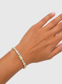 Aylee Tennis Bracelet – Gold