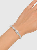 Aylee Tennis Bracelet – Silver