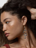 Indigo Vine Earrings