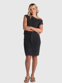 Two Ts Tape Yarn Skirt - Charcoal