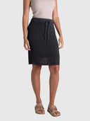 Two Ts Tape Yarn Skirt - Charcoal