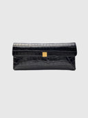 Felix Clutch - Black Croc