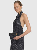 Felix Clutch - Black Croc