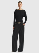 Juniper Merino Top - Black