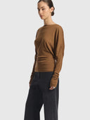 Juniper Merino Top - Mocha
