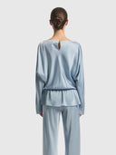 Locket Top - Portrait Blue