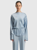 Locket Top - Portrait Blue