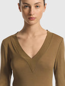 Lotus Top - Khaki