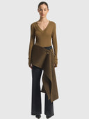 Lotus Top - Khaki