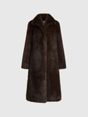 Soprano Coat - Brunette Brown