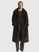 Soprano Coat - Brunette Brown