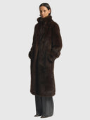 Soprano Coat - Brunette Brown