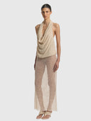 Chromatic Halter Top - Natural