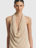 Chromatic Halter Top - Natural