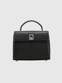 Marie 22 Handbag – Black/Silver Hardware