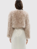 Mahattan Crop Jacket - Blush