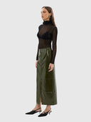 Raye Maxi Skirt - Khaki