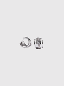Vein Earring – White Gold
