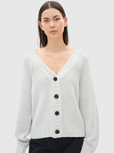 Troa Cardigan - Whisper White