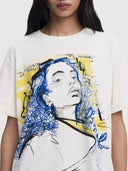 25WWTK05 Portrait T-Shirt - Blanco