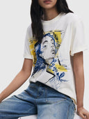 25WWTK05 Portrait T-Shirt - Blanco