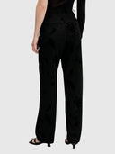 25WWPW05 Trousers - Black & Floral Print