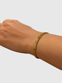 Diamonte Bangle – Gold