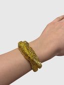 Detailed Cuff Bangle – Gold
